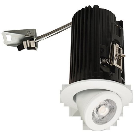 ELCO LIGHTING 2 Round Pull-Down Teak™ LED Light Engine" E2L97F30W